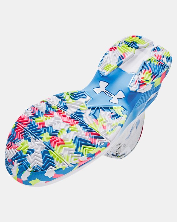 Unisex Curry 2 Splash Party Basketball Shoes, White, pdpMainDesktop image number 4